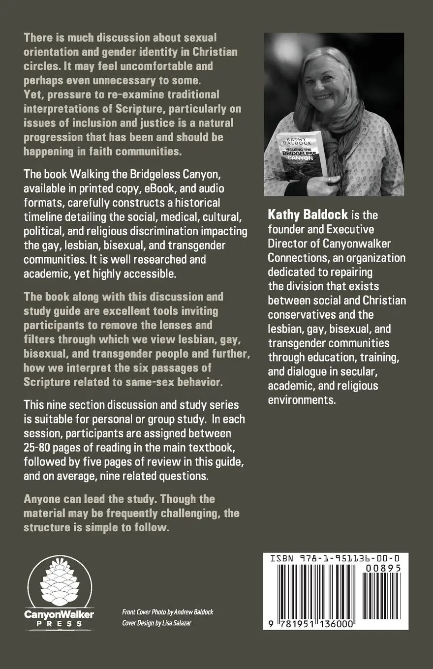 Rückseite: 9781951136000 | Walking the Bridgeless Canyon | Kathy Baldock | Taschenbuch | Englisch
