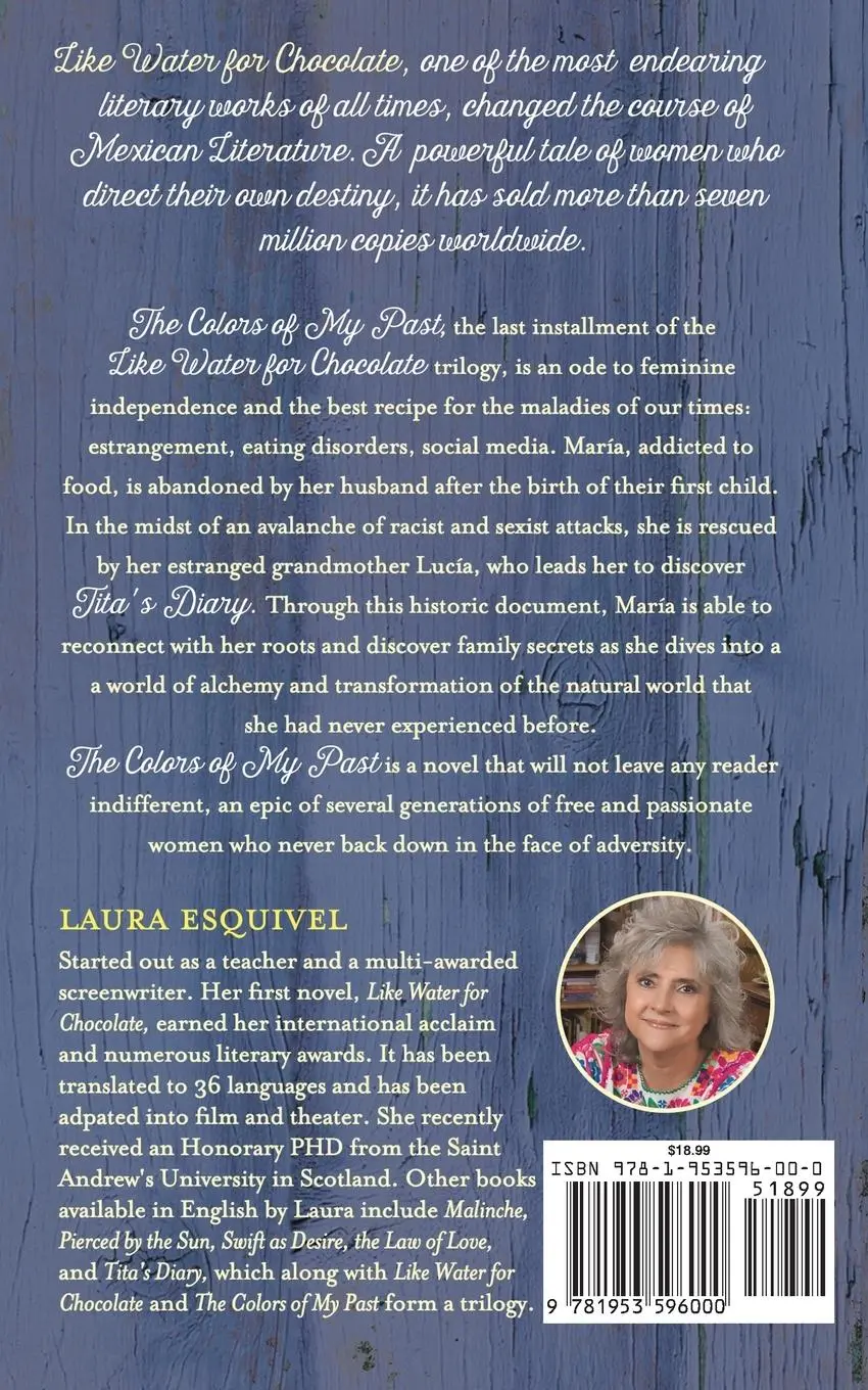 Rückseite: 9781953596000 | The Colors of My Past | Laura Esquivel | Taschenbuch | Englisch | 2020