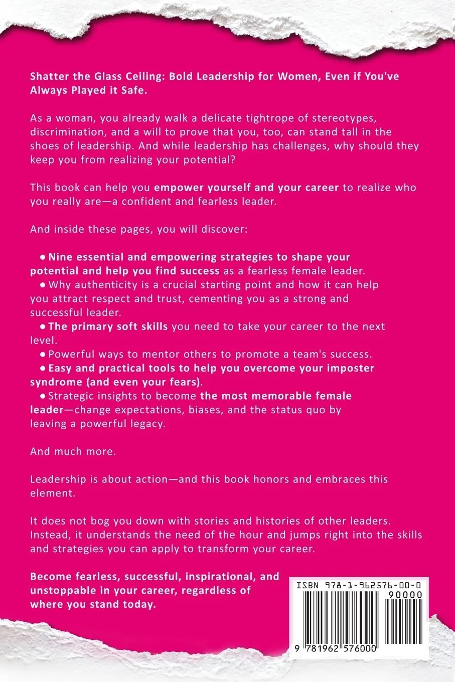 Rückseite: 9781962576000 | Fearless Female Leadership | Marguerite Allolding | Taschenbuch | 2023