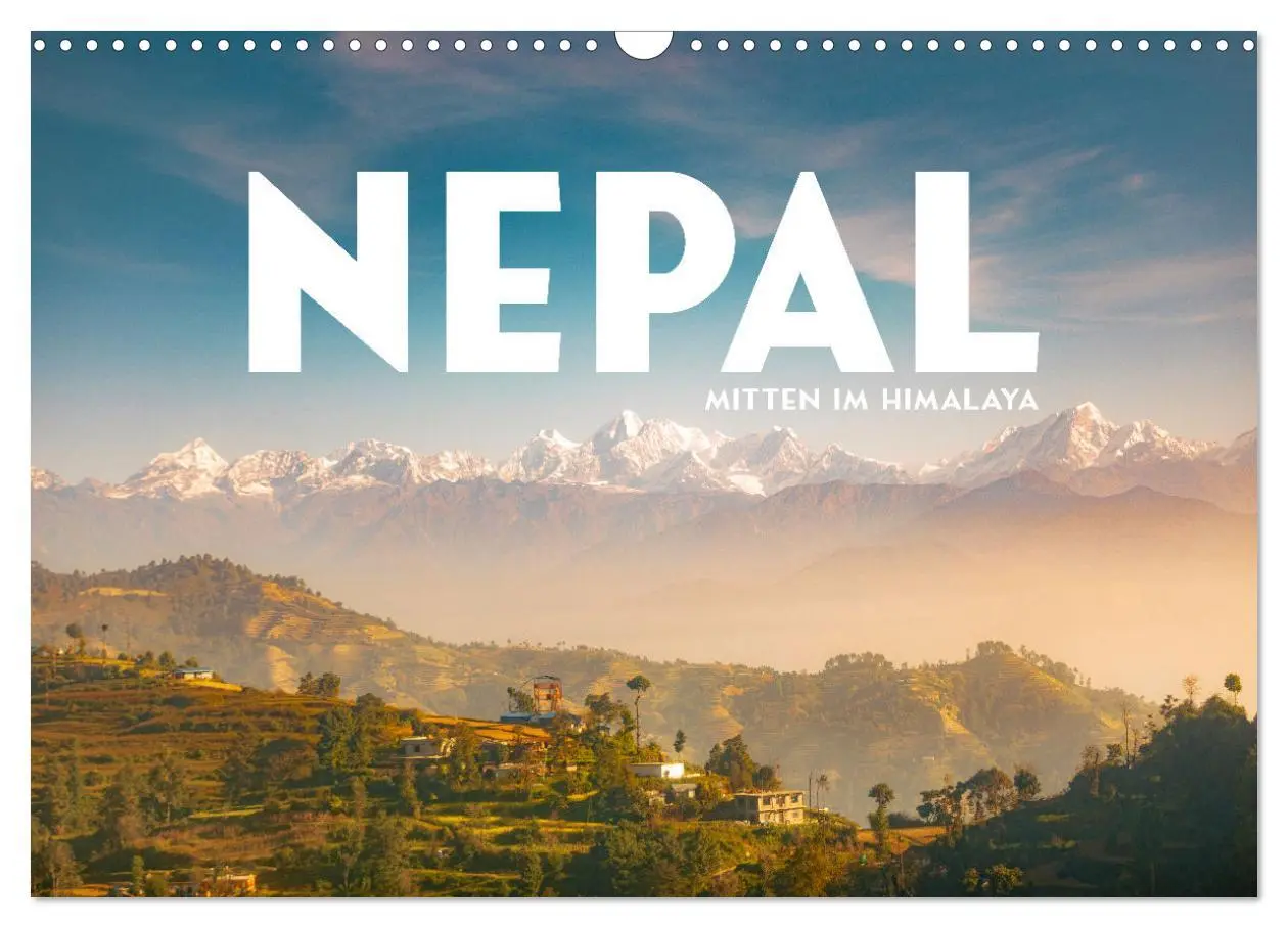 Cover: 9783457616000 | Nepal - Mitten im Himalaya (Wandkalender 2026 DIN A3 quer),...