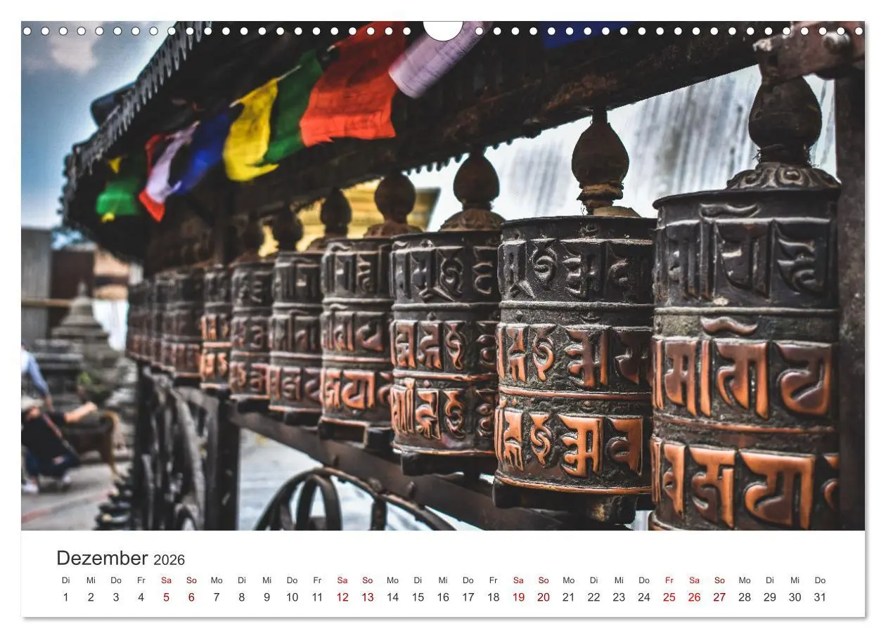 Bild: 9783457616000 | Nepal - Mitten im Himalaya (Wandkalender 2026 DIN A3 quer),...