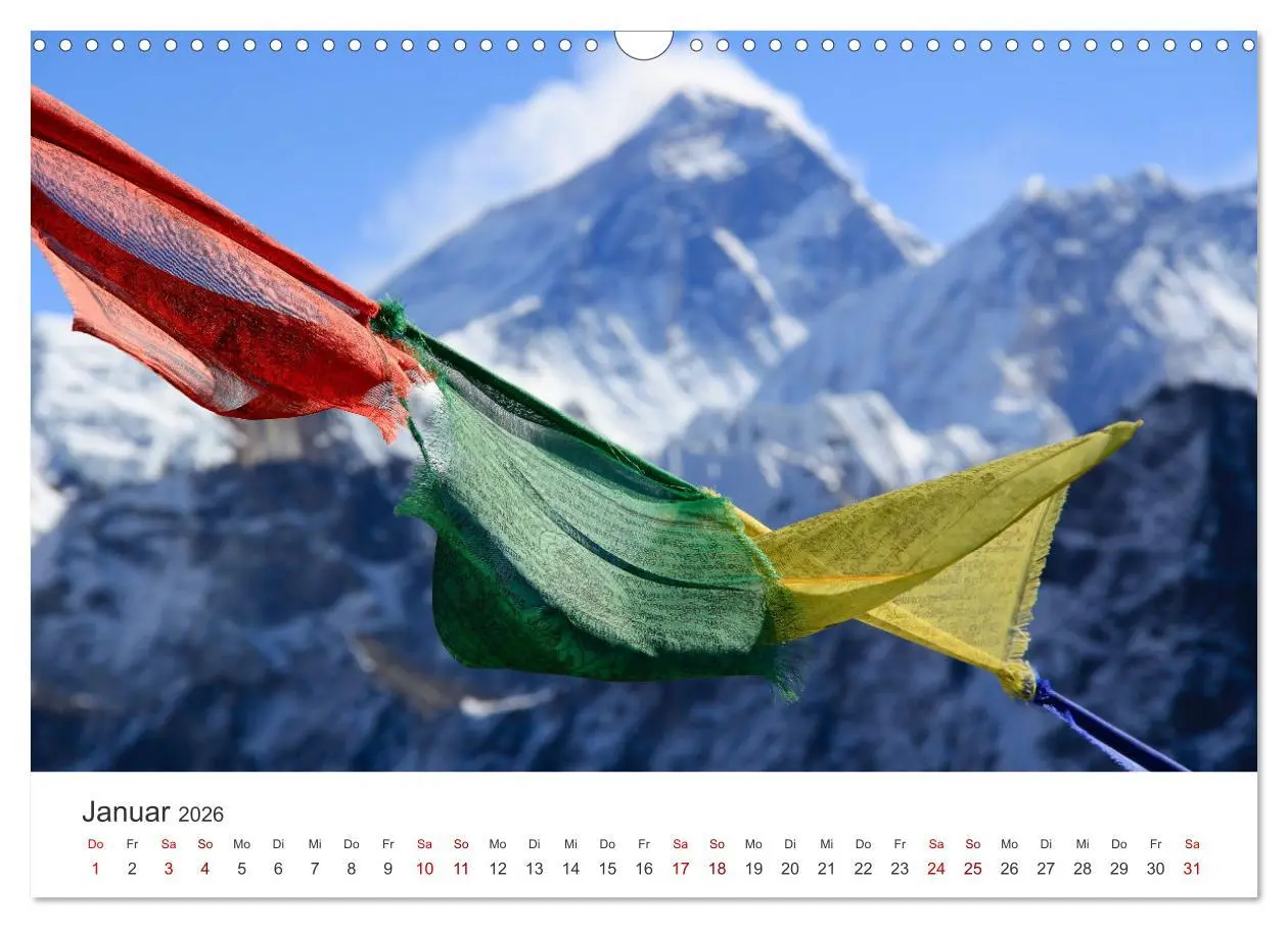 Bild: 9783457616000 | Nepal - Mitten im Himalaya (Wandkalender 2026 DIN A3 quer),...