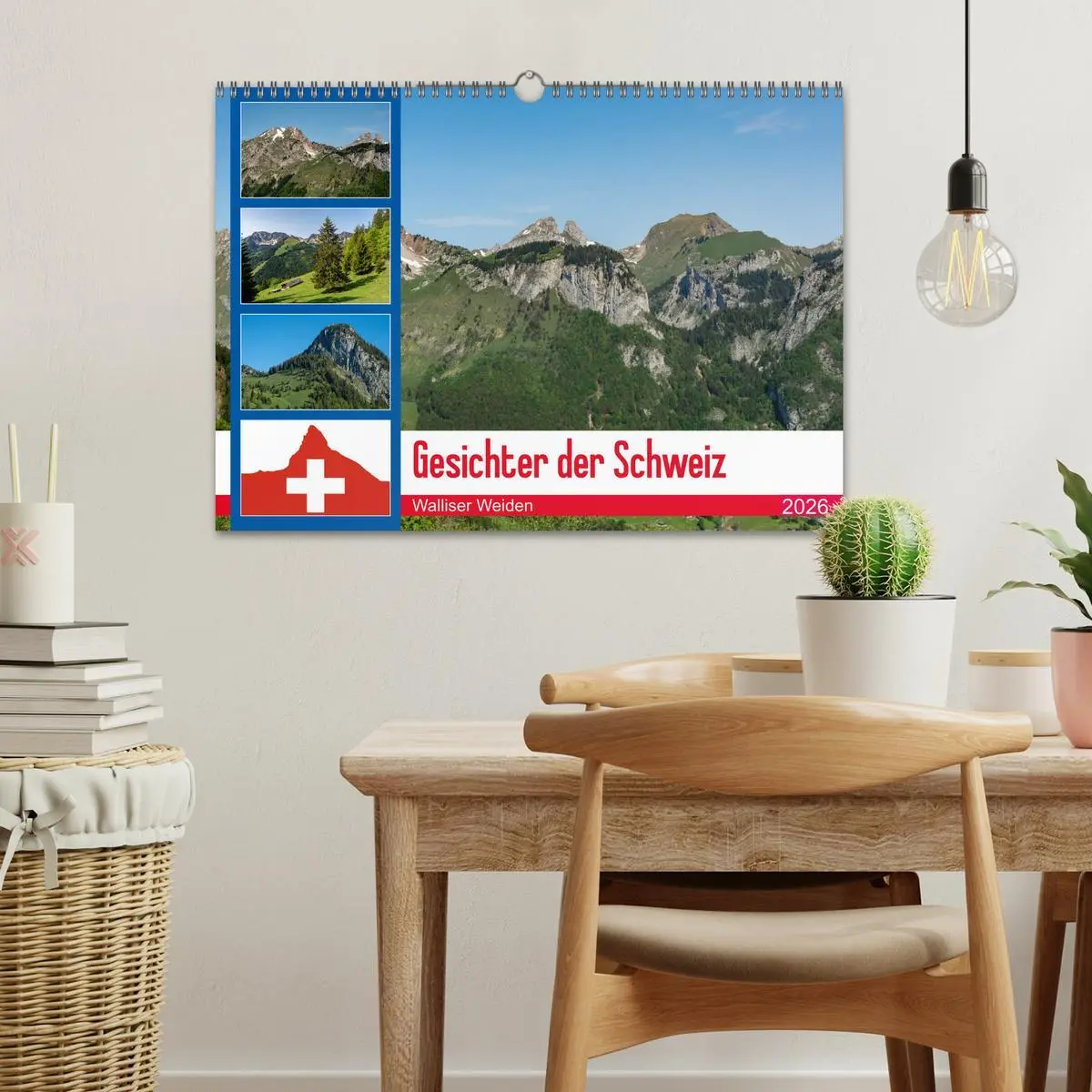 Bild: 9783457786000 | Gesichter der Schweiz - Walliser Weiden (Wandkalender 2026 DIN A3...