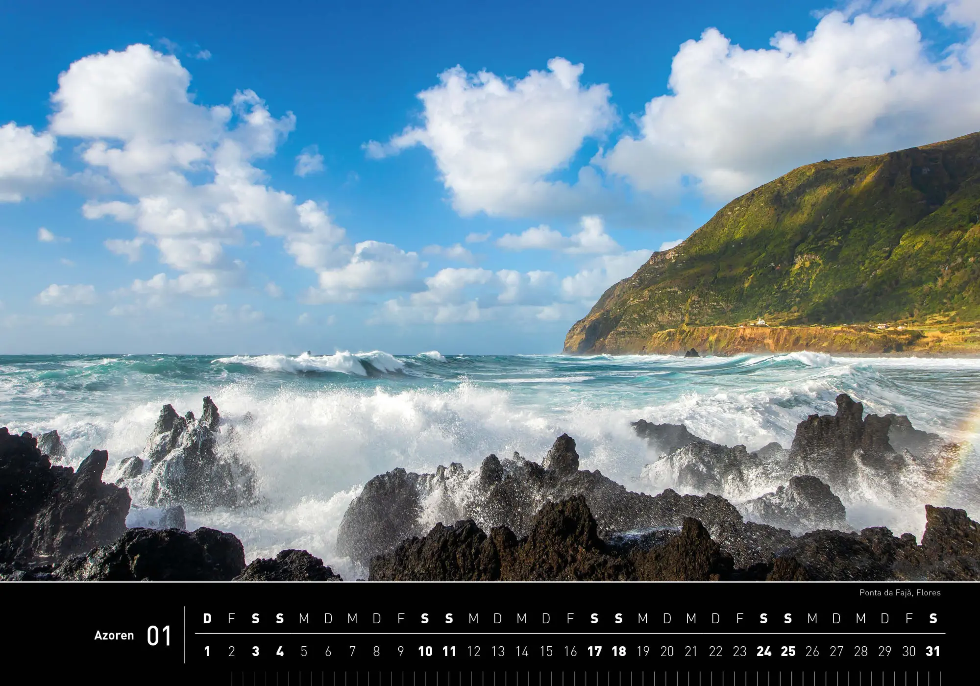 Bild: 9783968556000 | Azoren Premiumkalender 2026 | Thomas Reich | Kalender | 14 S. | 2026