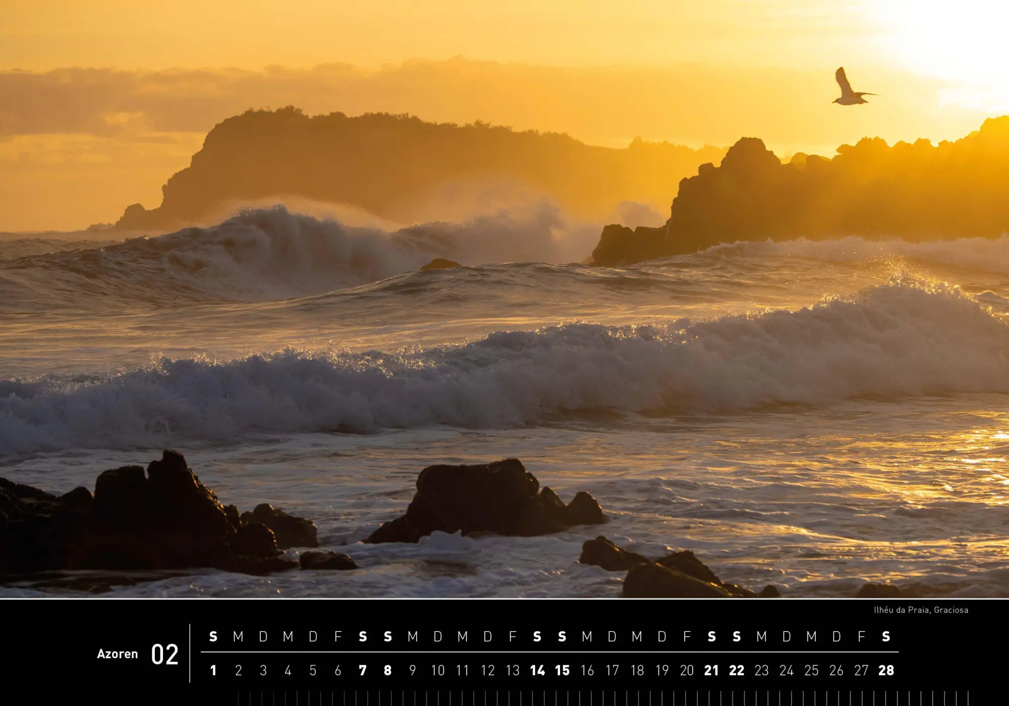 Bild: 9783968556000 | Azoren Premiumkalender 2026 | Thomas Reich | Kalender | 14 S. | 2026