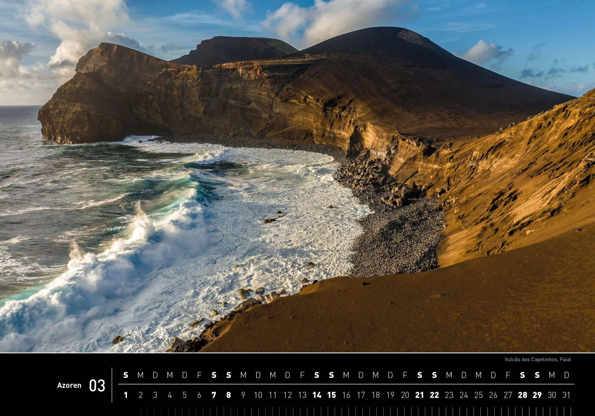 Bild: 9783968556000 | Azoren Premiumkalender 2026 | Thomas Reich | Kalender | 14 S. | 2026