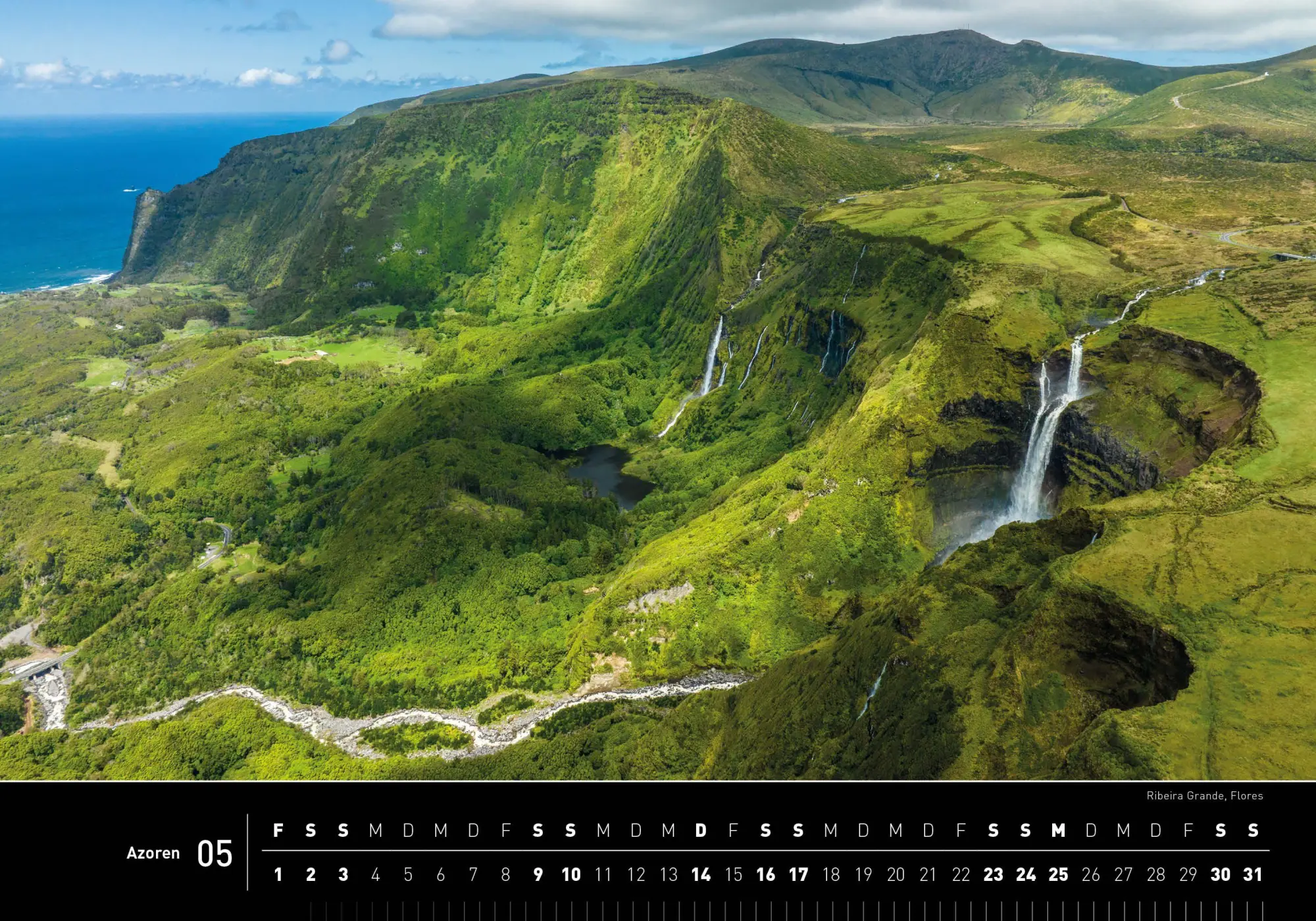 Bild: 9783968556000 | Azoren Premiumkalender 2026 | Thomas Reich | Kalender | 14 S. | 2026