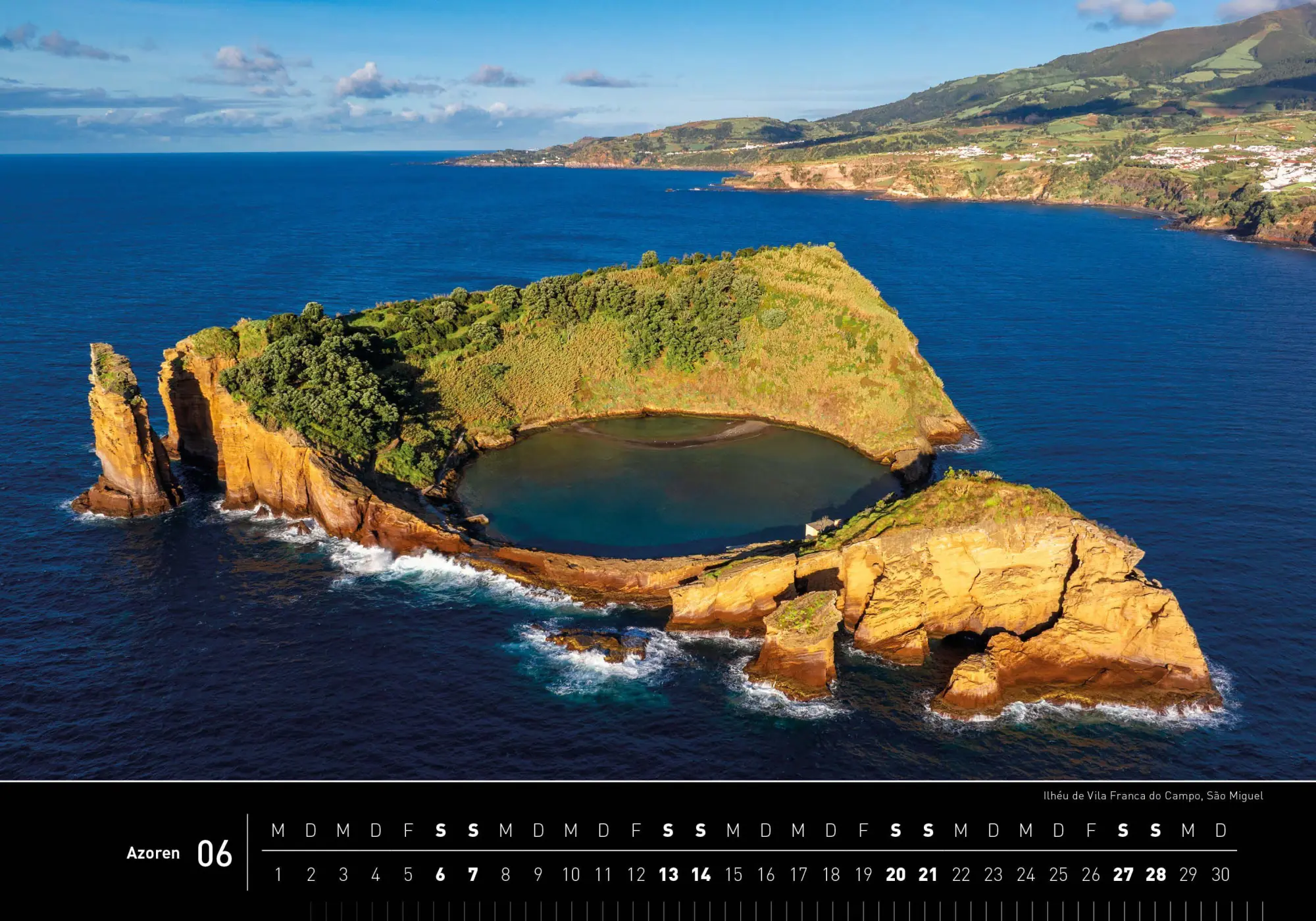 Bild: 9783968556000 | Azoren Premiumkalender 2026 | Thomas Reich | Kalender | 14 S. | 2026