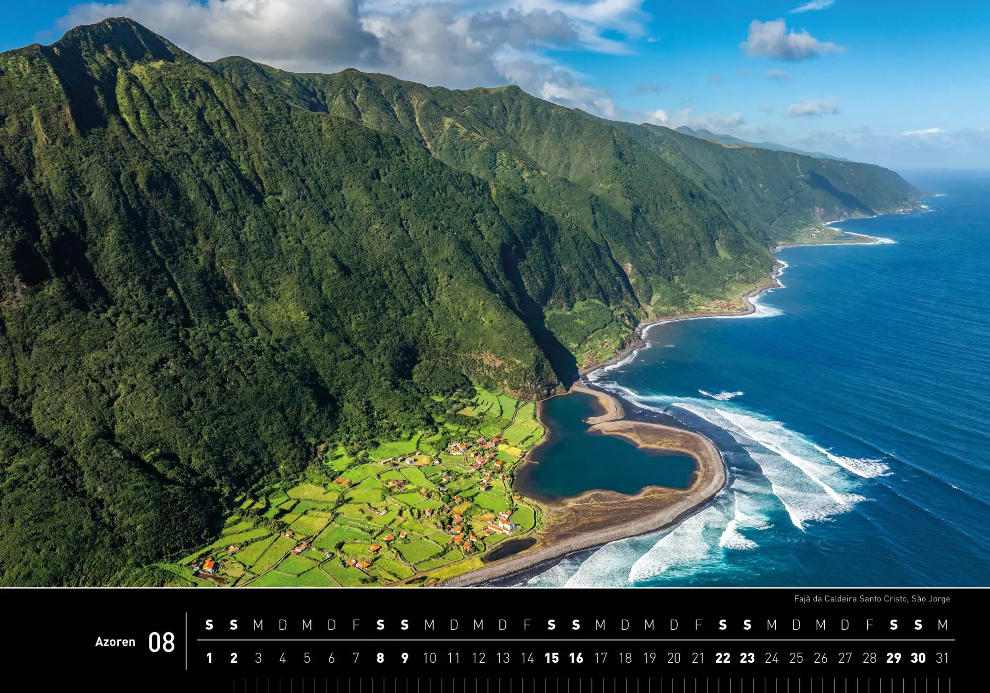 Bild: 9783968556000 | Azoren Premiumkalender 2026 | Thomas Reich | Kalender | 14 S. | 2026