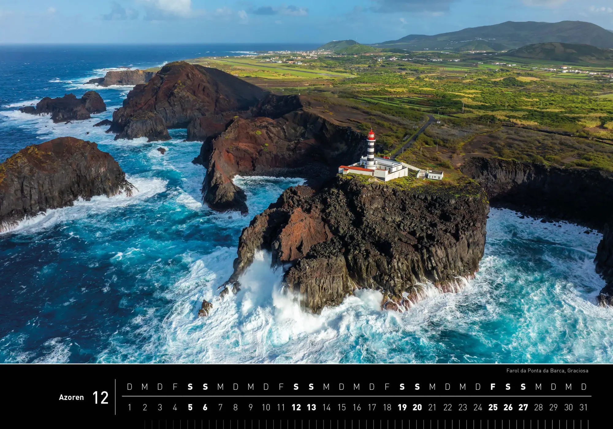 Bild: 9783968556000 | Azoren Premiumkalender 2026 | Thomas Reich | Kalender | 14 S. | 2026