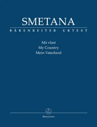 Cover: 9790260106000 | Má vlast / Mein Vaterland, Studienpartitur | Bedrich Smetana | Deutsch