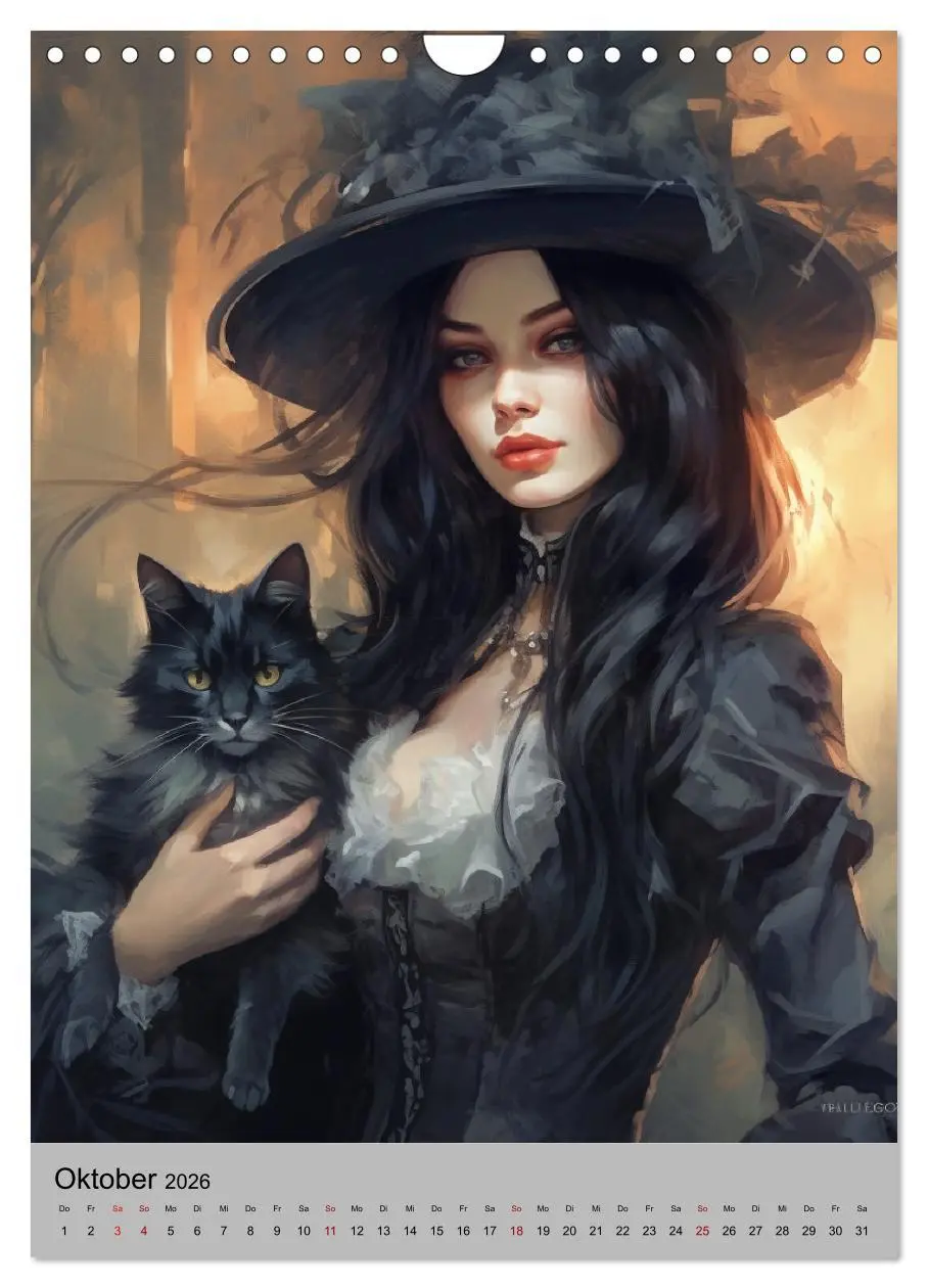 Bild: 9783516316100 | Gothic-Queens. Schaurig-schön im Renaissance-Stil (Wandkalender...