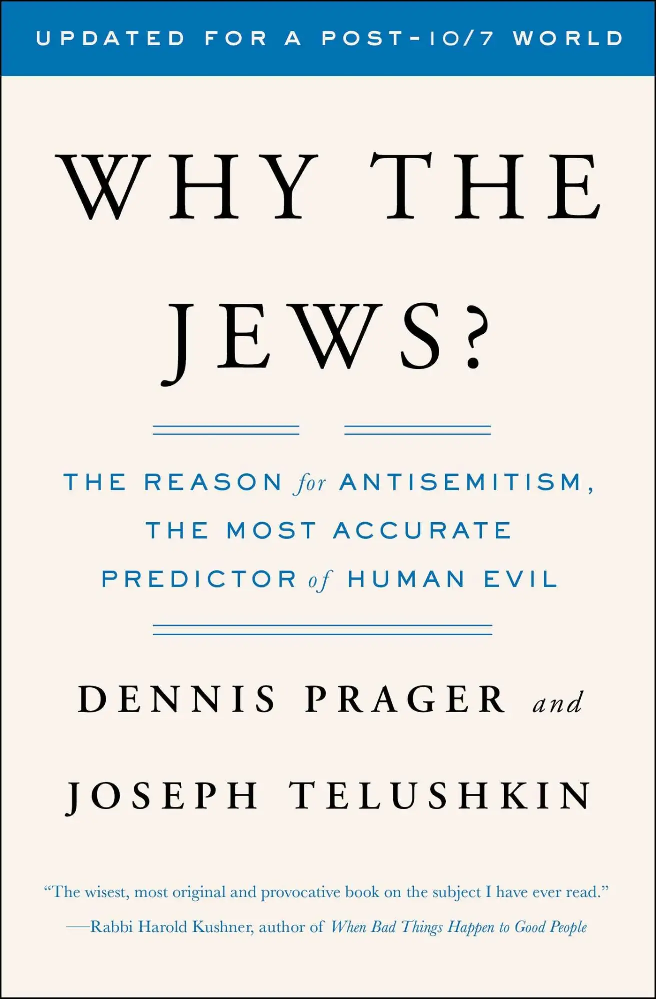 Cover: 9780743246200 | Why the Jews? | The Reason for Antisemitism | Dennis Prager (u. a.)