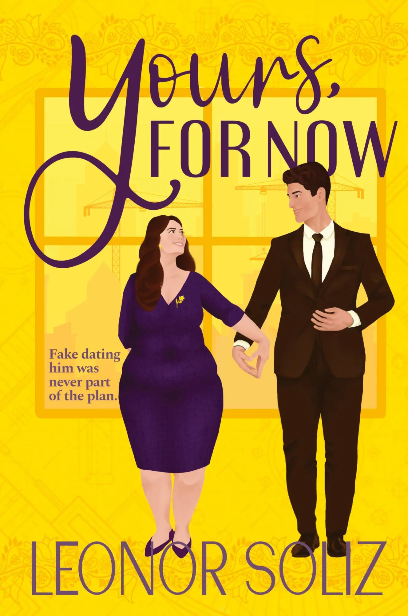 Cover: 9781738056200 | Yours, For Now | A Fake Dating, Plus Size Romance | Leonor Soliz