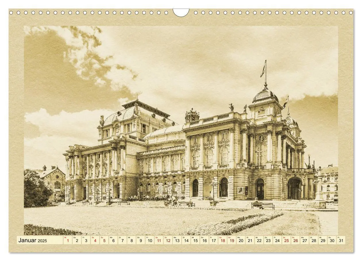 Bild: 9783435366200 | Zagreb - Ein Kalender im Zeitungsstil (Wandkalender 2025 DIN A3...