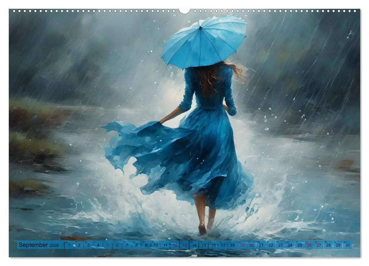 Bild: 9783457386200 | Strandzauber- Frauen in eleganten Kleidern (hochwertiger Premium...