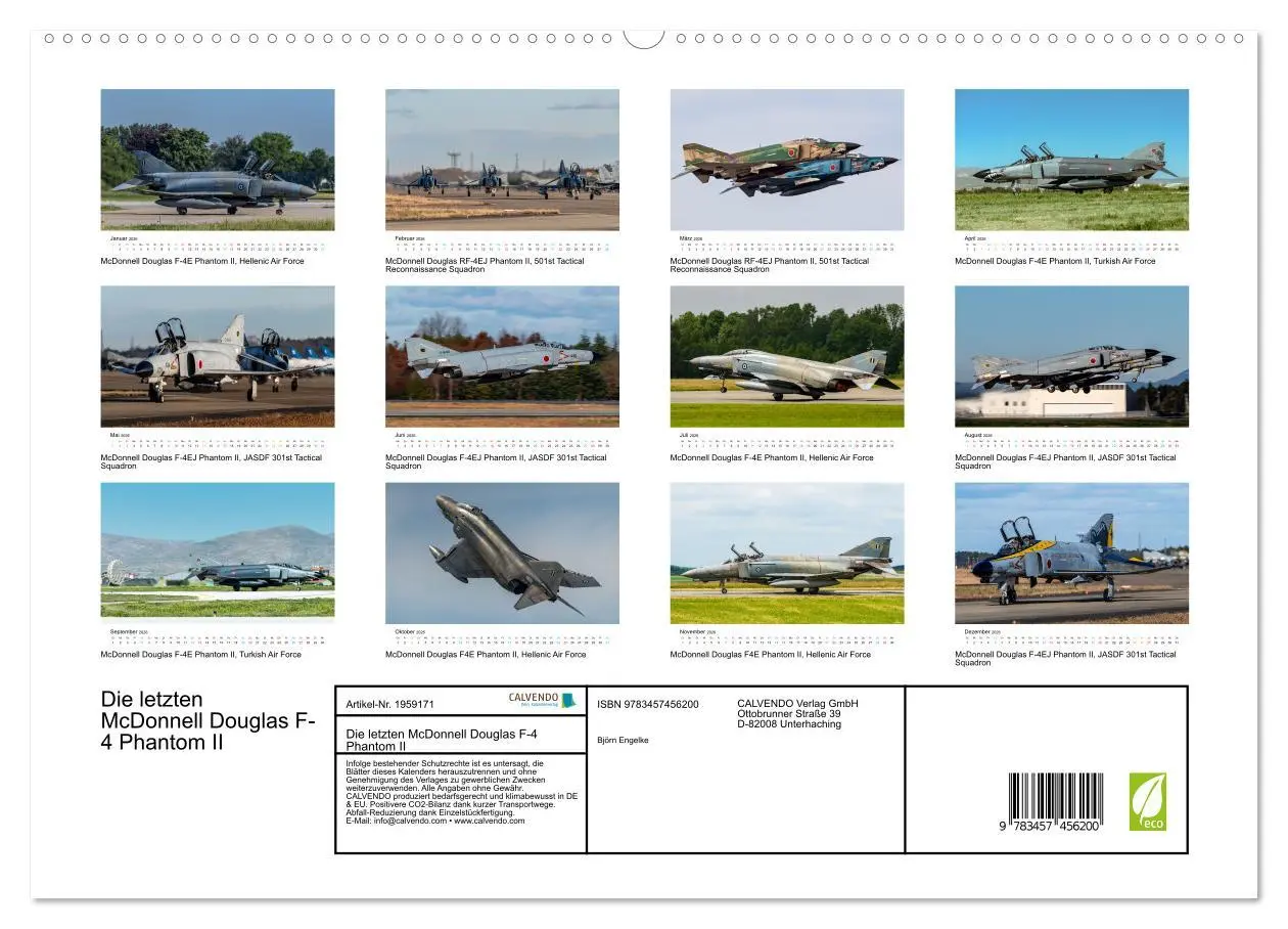 Bild: 9783457456200 | Die letzten McDonnell Douglas F-4 Phantom II (hochwertiger Premium...