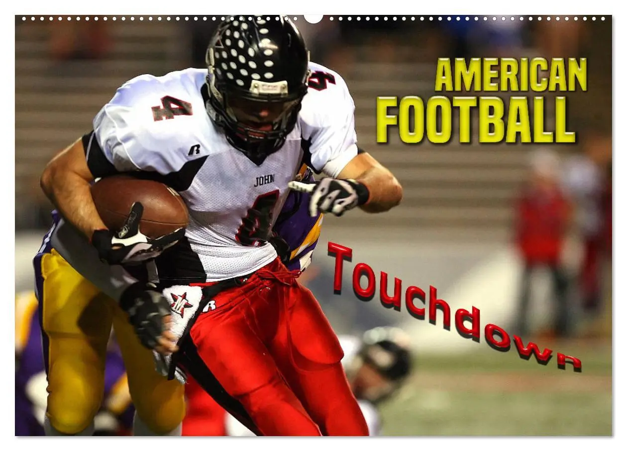 Cover: 9783457906200 | American Football - Touchdown (Wandkalender 2026 DIN A2 quer),...