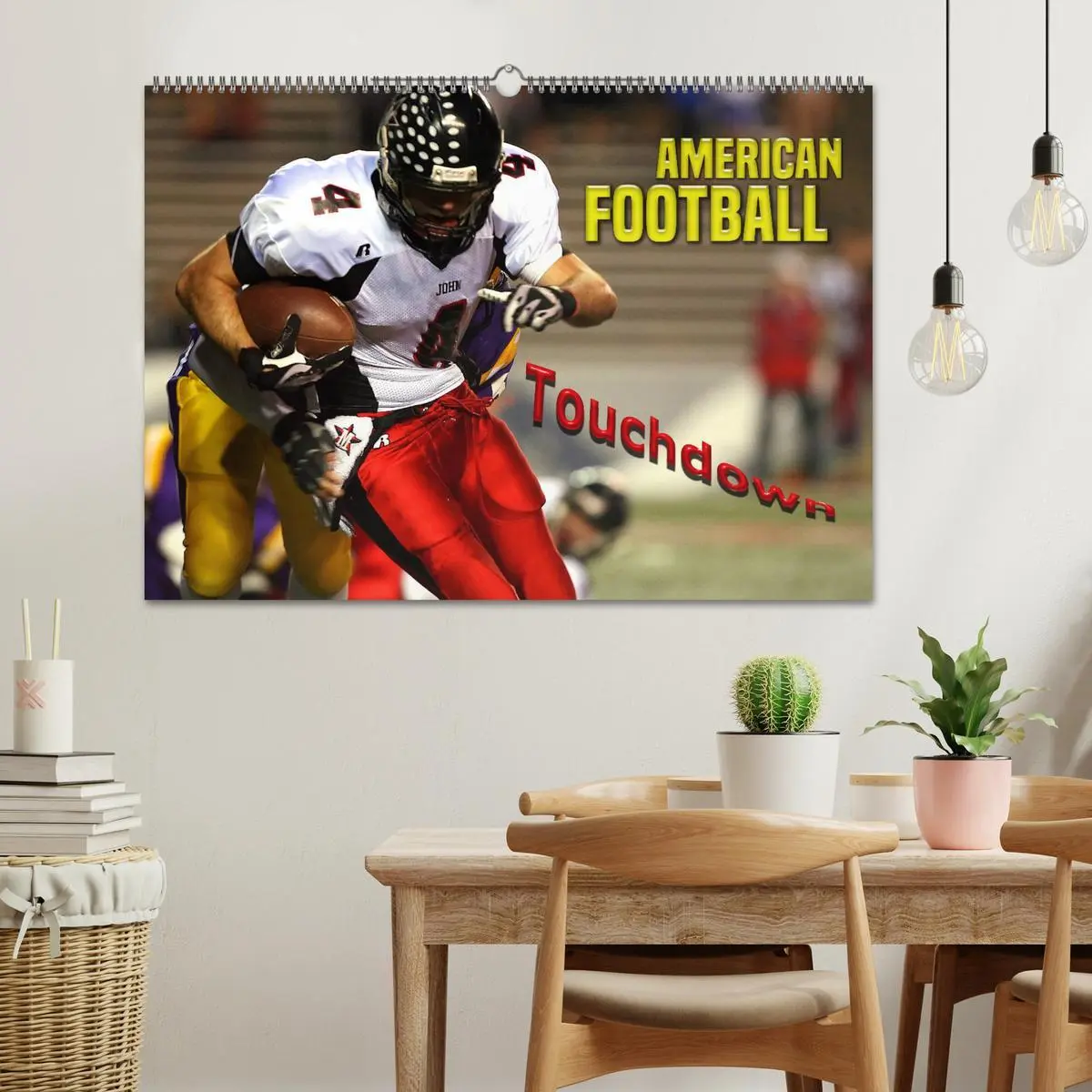 Bild: 9783457906200 | American Football - Touchdown (Wandkalender 2026 DIN A2 quer),...