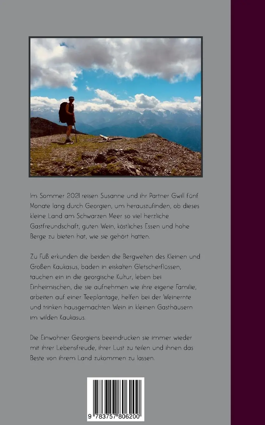 Rückseite: 9783757806200 | 30 Liter Wein | Eine Reise durch Georgien | Susanne Schweigert | Buch