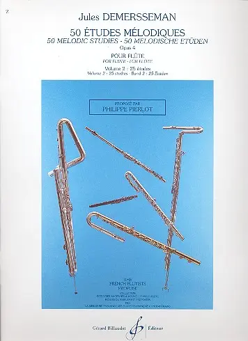 Cover: 9790043066200 | 50 Etudes Melodiques Opus 4 - 2E Cahier | Jules Demersseman | Buch