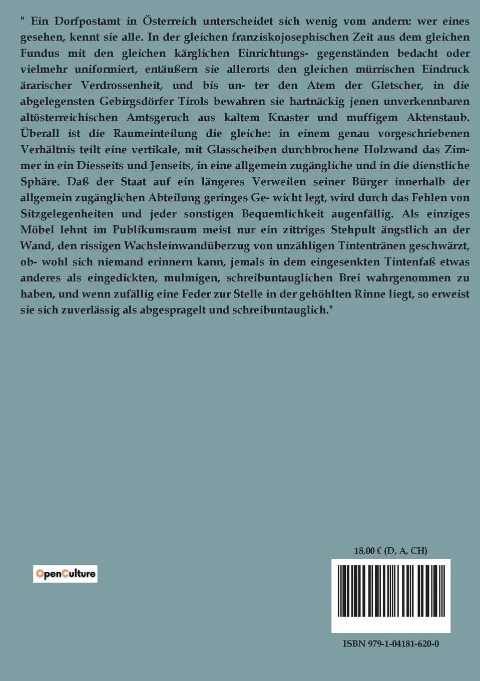 Rückseite: 9791041816200 | Rausch der Verwandlung | Roman aus dem Nachlaß | Stefan Zweig | Buch