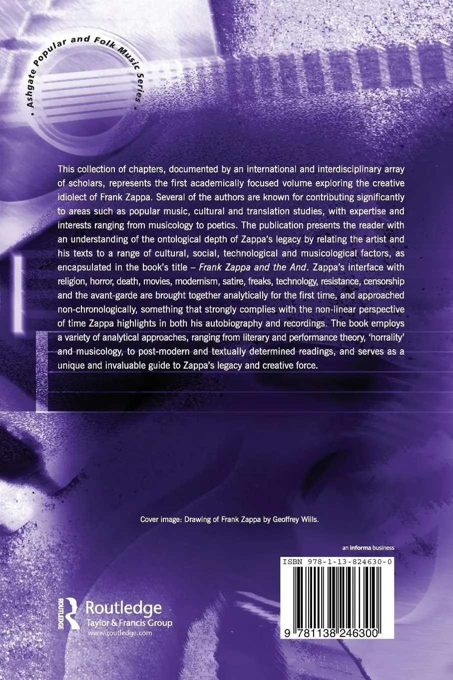 Rückseite: 9781138246300 | Frank Zappa and the And | Paul Carr | Taschenbuch | Englisch | 2016