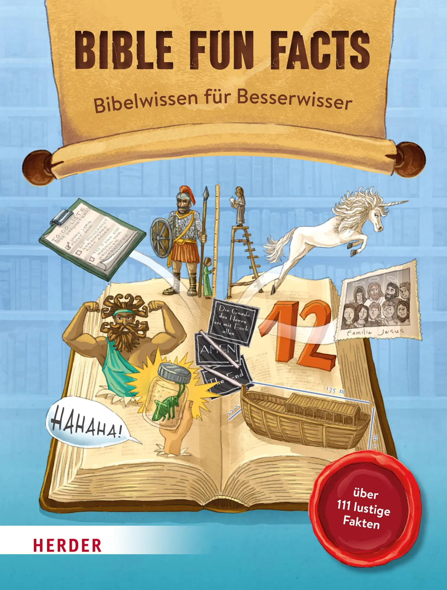 Cover: 9783451716300 | Bible Fun Facts | Bibelwissen für Besserwisser | Huebenthal (u. a.)
