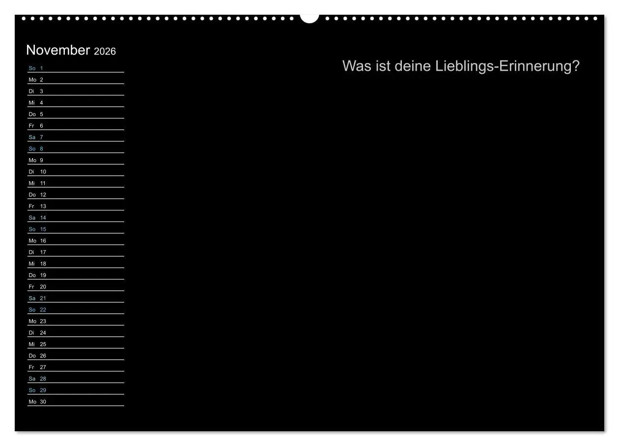 Bild: 9783457376300 | Mein Persönlicher Kalender (hochwertiger Premium Wandkalender 2026...