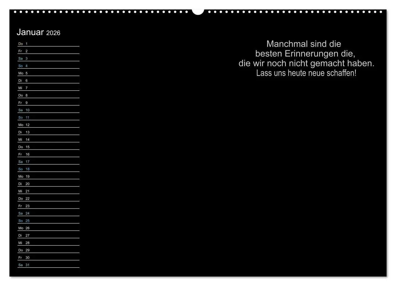 Bild: 9783457376300 | Mein Persönlicher Kalender (hochwertiger Premium Wandkalender 2026...