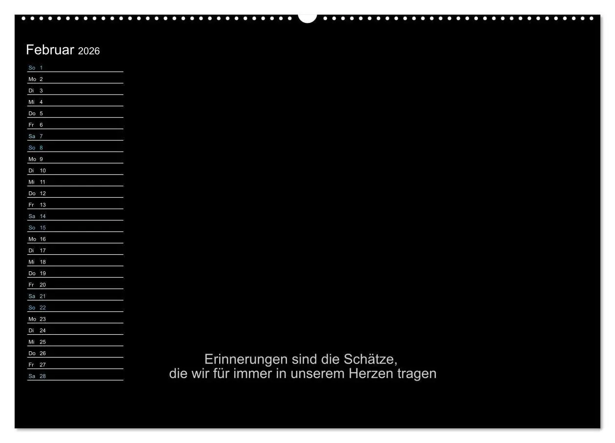 Bild: 9783457376300 | Mein Persönlicher Kalender (hochwertiger Premium Wandkalender 2026...