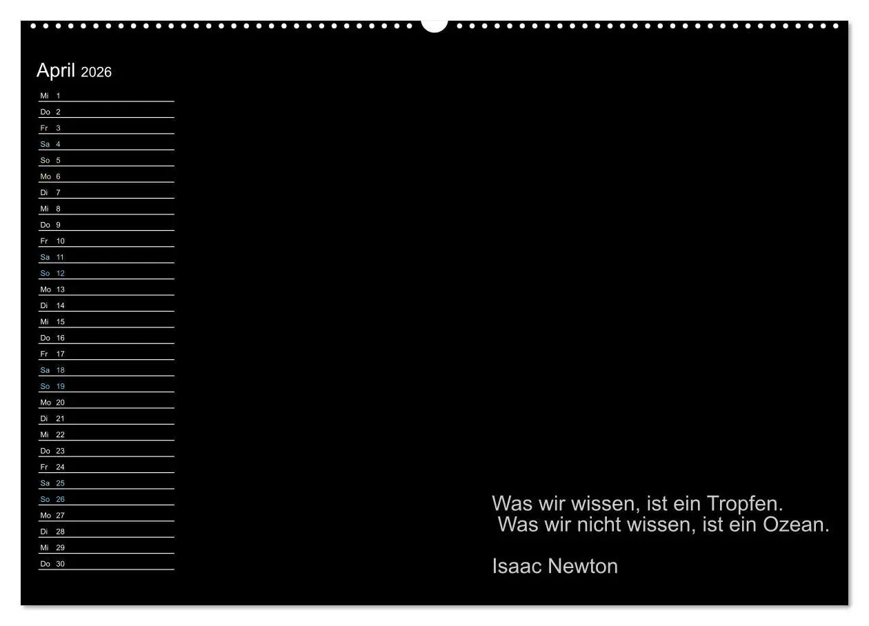 Bild: 9783457376300 | Mein Persönlicher Kalender (hochwertiger Premium Wandkalender 2026...