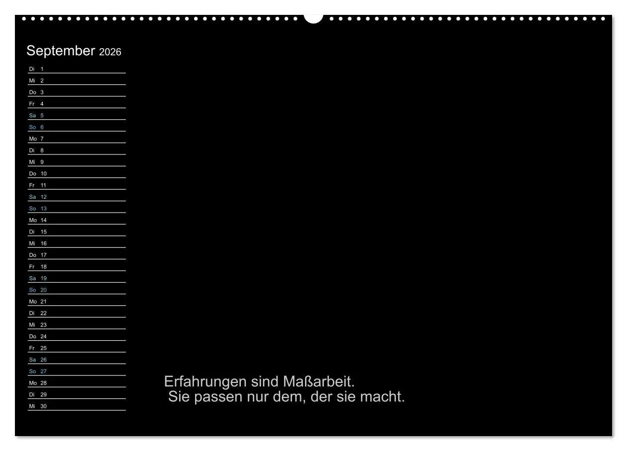 Bild: 9783457376300 | Mein Persönlicher Kalender (hochwertiger Premium Wandkalender 2026...