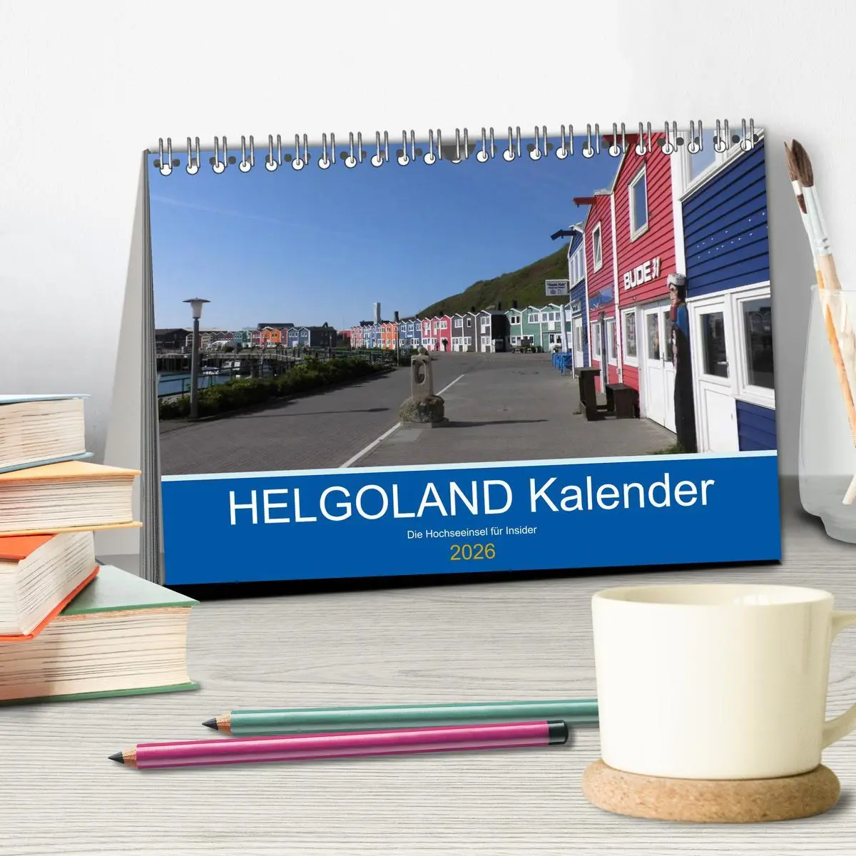 Bild: 9783457756300 | Helgoland Kalender (Tischkalender 2026 DIN A5 quer), CALVENDO...