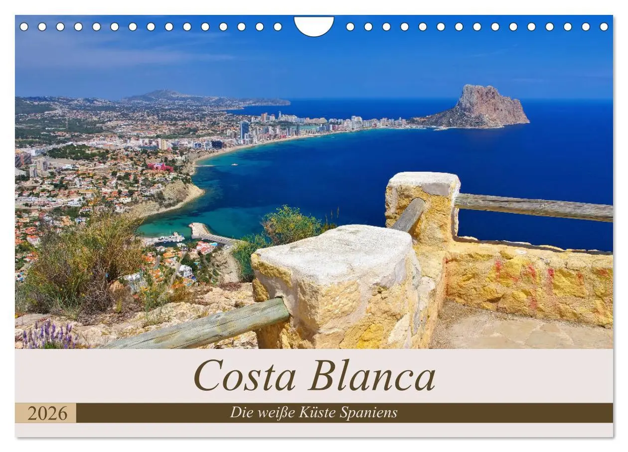 Cover: 9783457826300 | Costa Blanca - Die weiße Küste Spaniens (Wandkalender 2026 DIN A4...