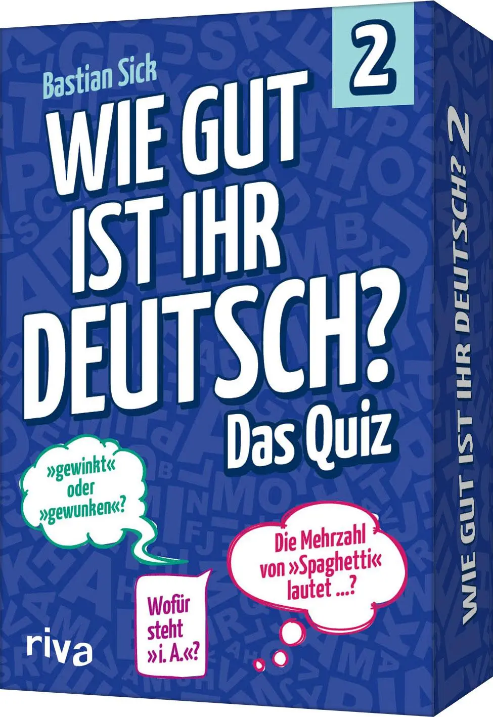 Cover: 9783742326300 | Wie gut ist Ihr Deutsch? - Das Quiz 2 | Bastian Sick | Box | 64 S.