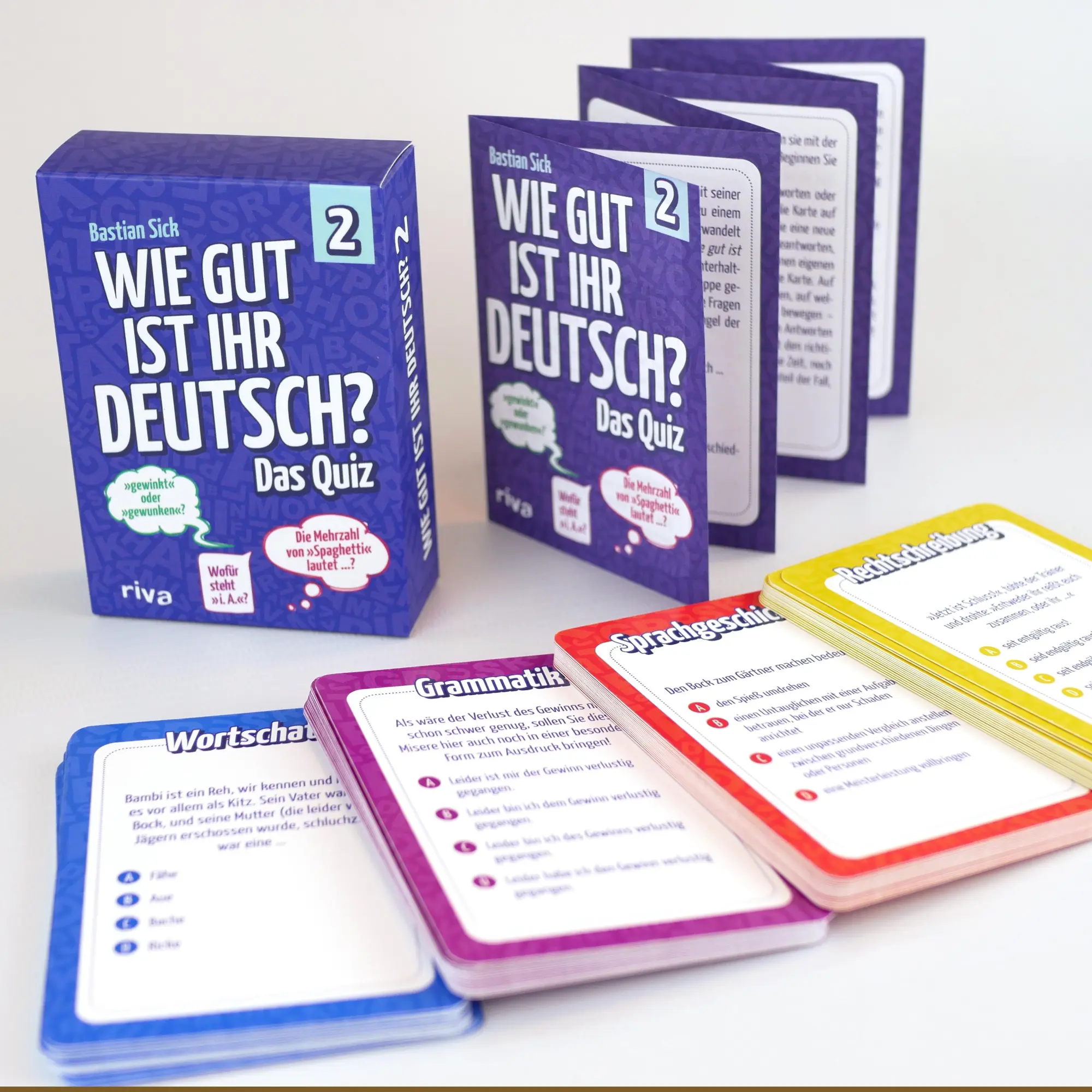 Bild: 9783742326300 | Wie gut ist Ihr Deutsch? - Das Quiz 2 | Bastian Sick | Box | 64 S.