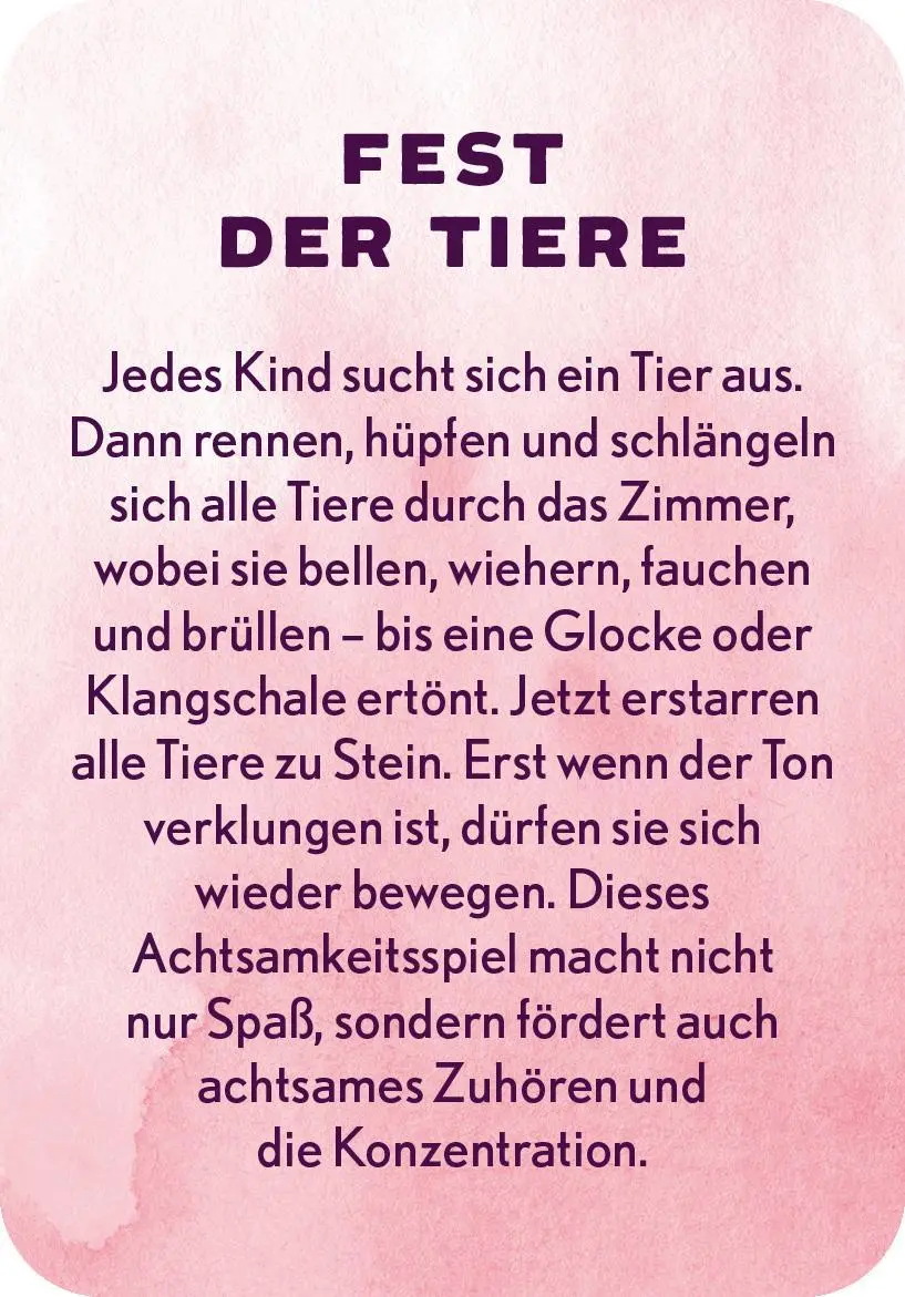 Bild: 9783845836300 | Achtsamkeit in der Familie | 50 Karma-Kärtchen | Taschenbuch | 51 S.