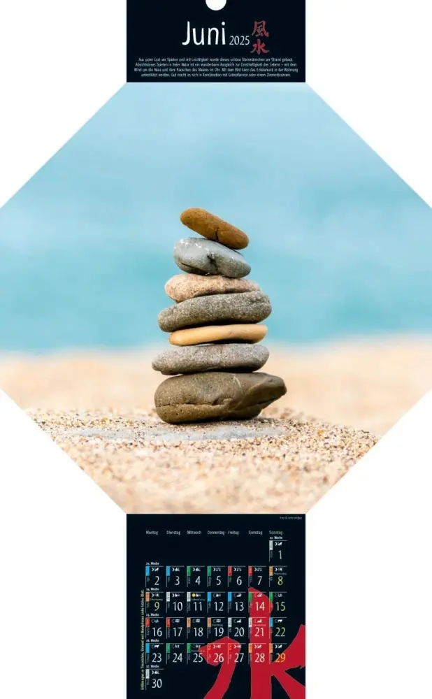 Bild: 9783948276300 | Feng-Shui-Kalender 2025 | Kalender | Deutsch | 2025 | Vision Creativ