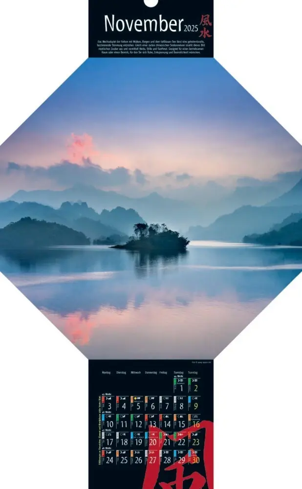 Bild: 9783948276300 | Feng-Shui-Kalender 2025 | Kalender | Deutsch | 2025 | Vision Creativ