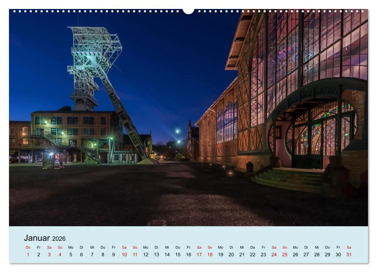 Bild: 9783457436400 | Ruhrnights (hochwertiger Premium Wandkalender 2026 DIN A2 quer),...