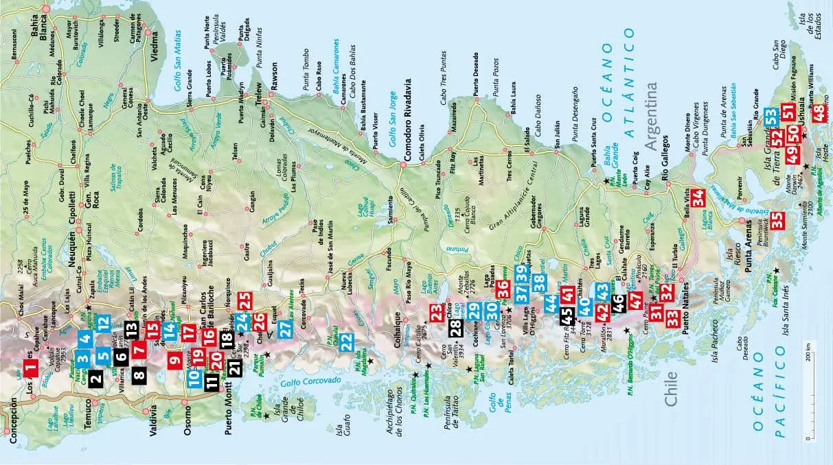 Bild: 9783763346400 | Patagonien | und Feuerland. 53 Touren mit GPS-Tracks | Taschenbuch