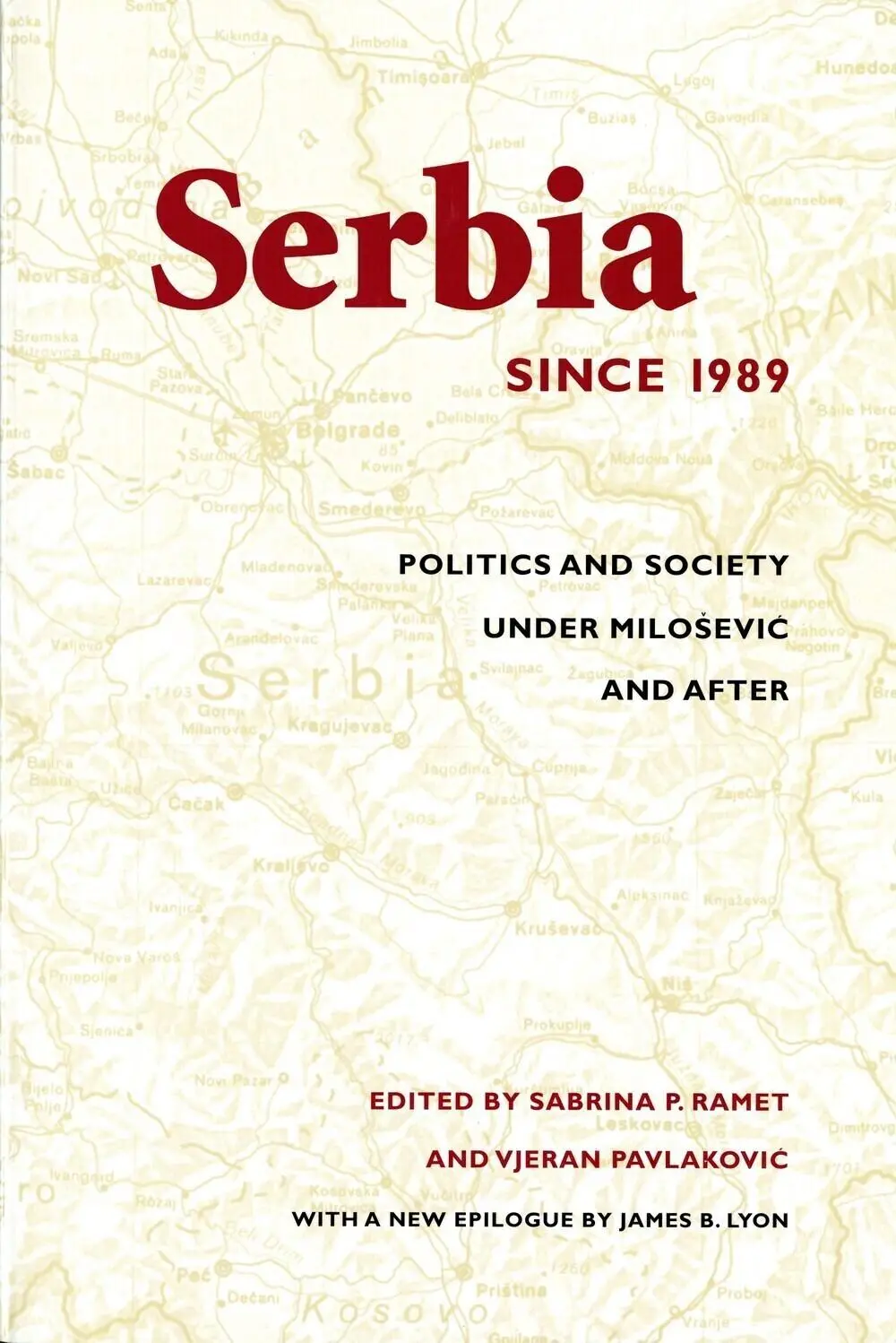 Cover: 9780295986500 | Serbia Since 1989 | Politics and Society Under Milosevic and After