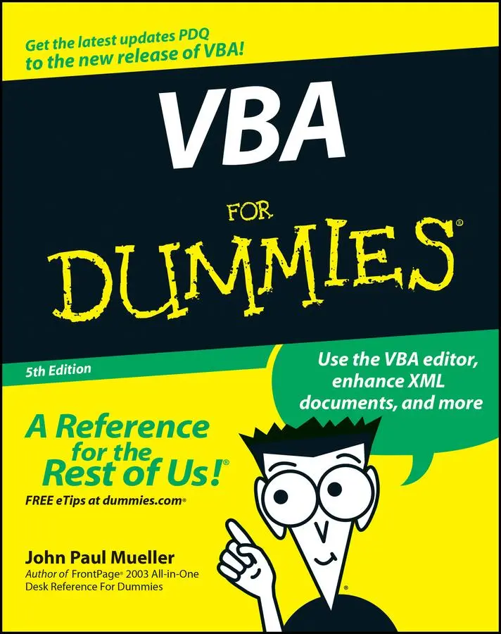 Cover: 9780470046500 | VBA for Dummies | John Paul Mueller | Taschenbuch | Englisch | 2007