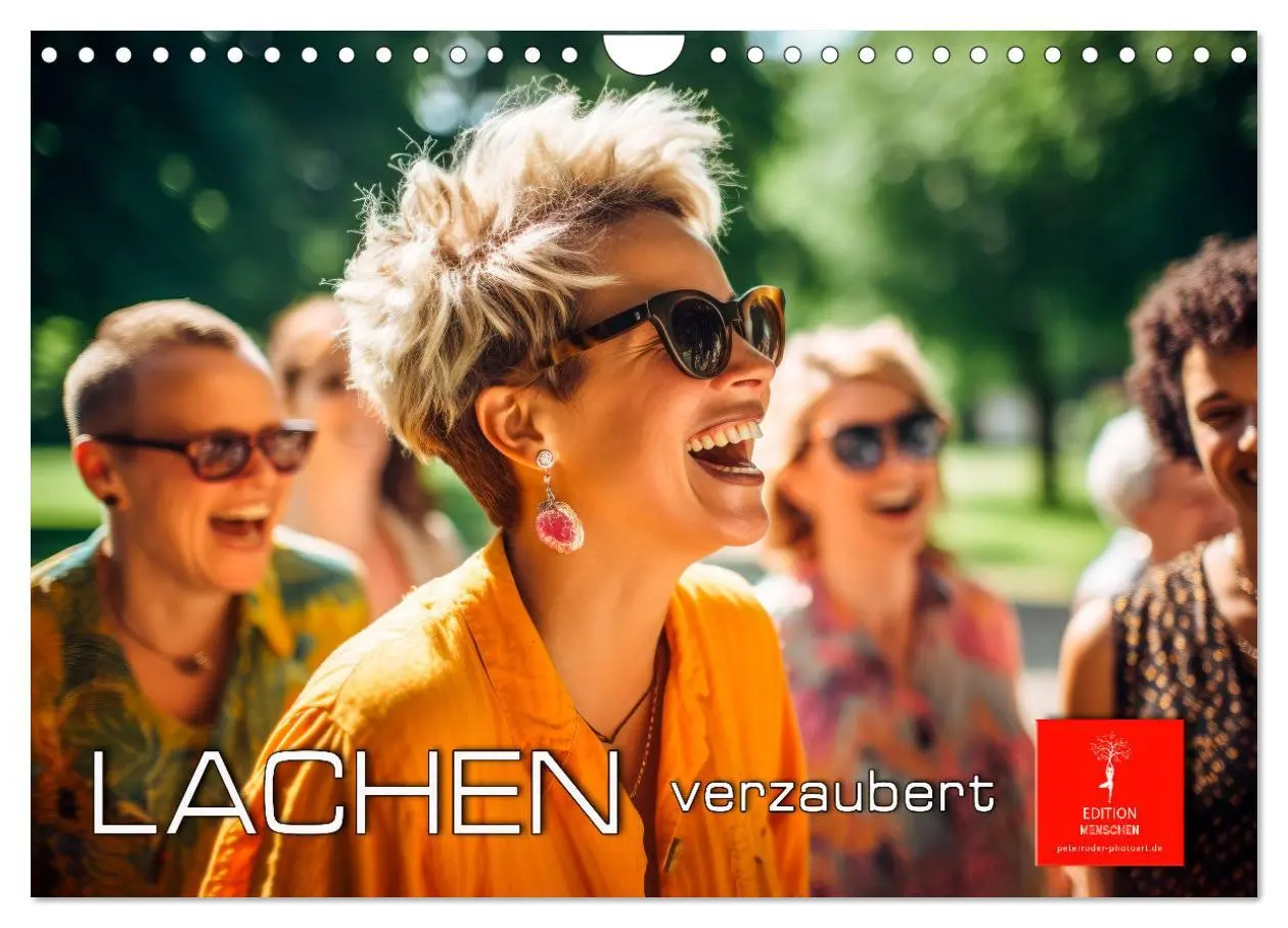 Cover: 9783457356500 | Lachen verzaubert (Wandkalender 2026 DIN A4 quer), CALVENDO...