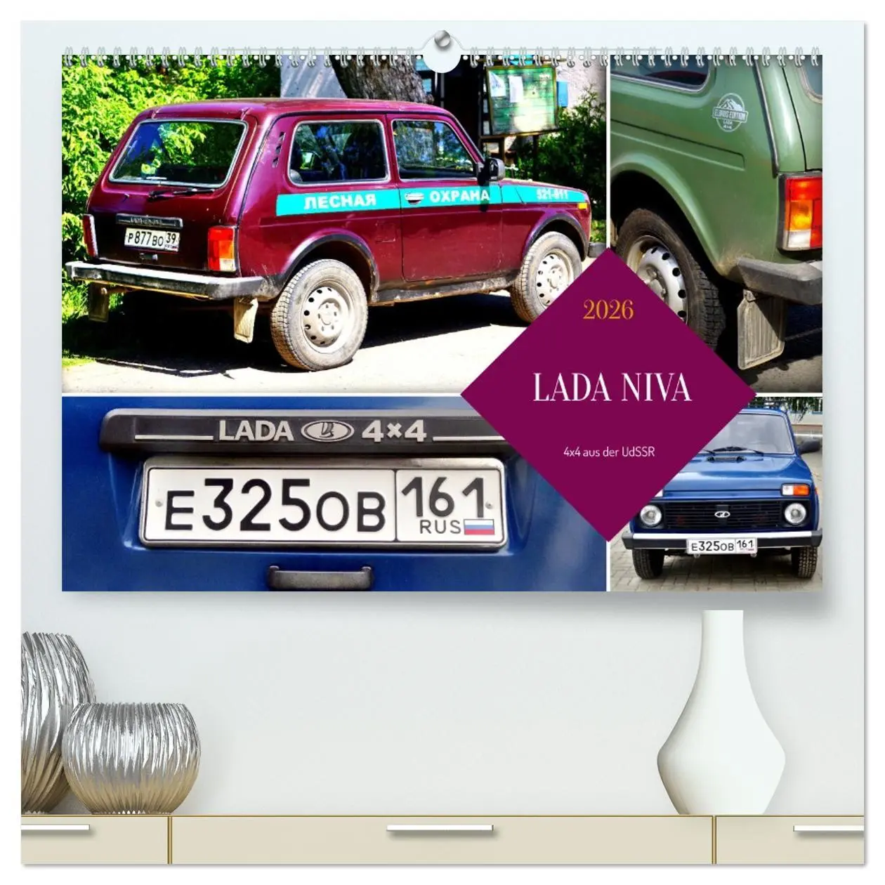 Cover: 9783457426500 | LADA NIVA - 4x4 aus der UdSSR (hochwertiger Premium Wandkalender...