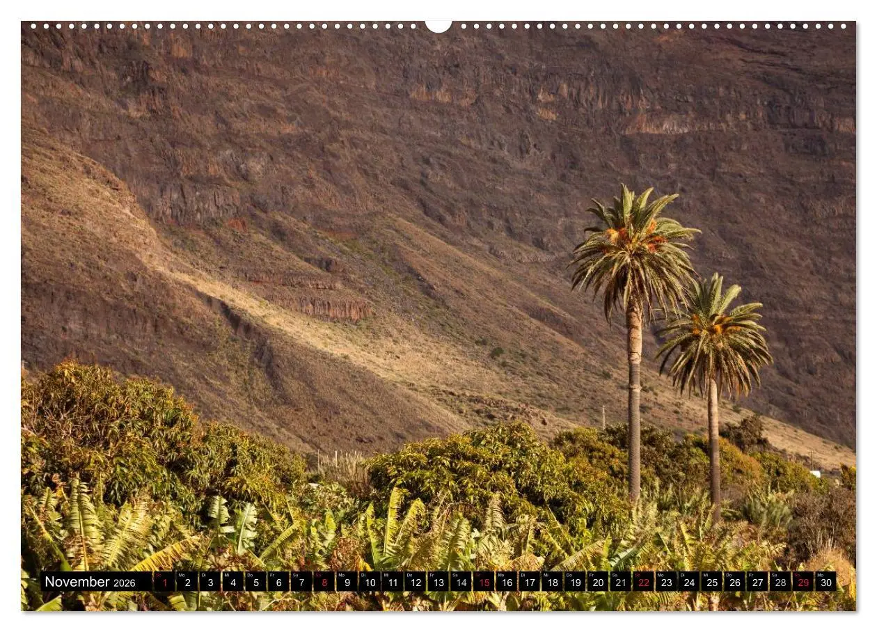 Bild: 9783516066500 | La Gomera - Valle Gran Rey (Wandkalender 2026 DIN A2 quer),...