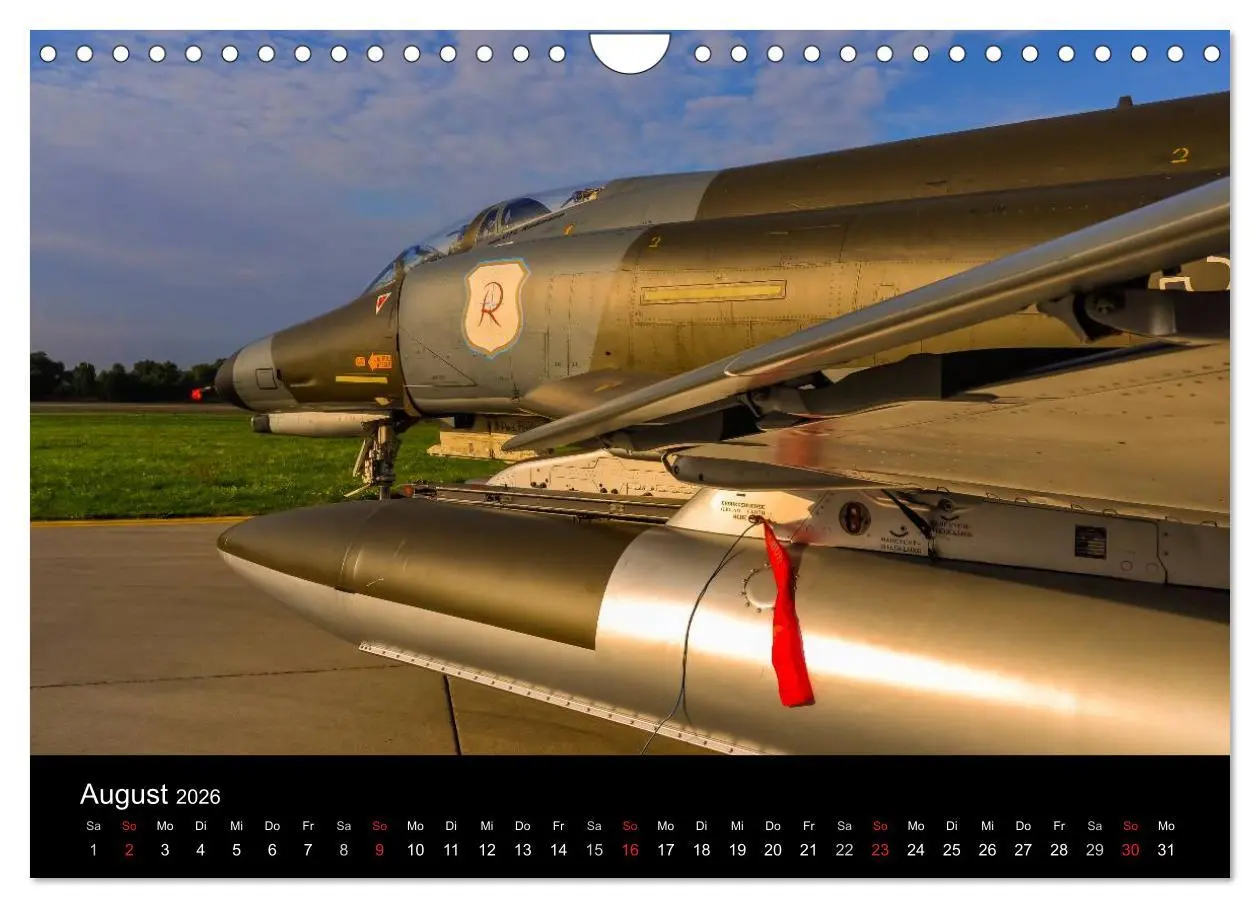 Bild: 9783516136500 | Phantoms bei der Luftwaffe (Wandkalender 2026 DIN A4 quer),...
