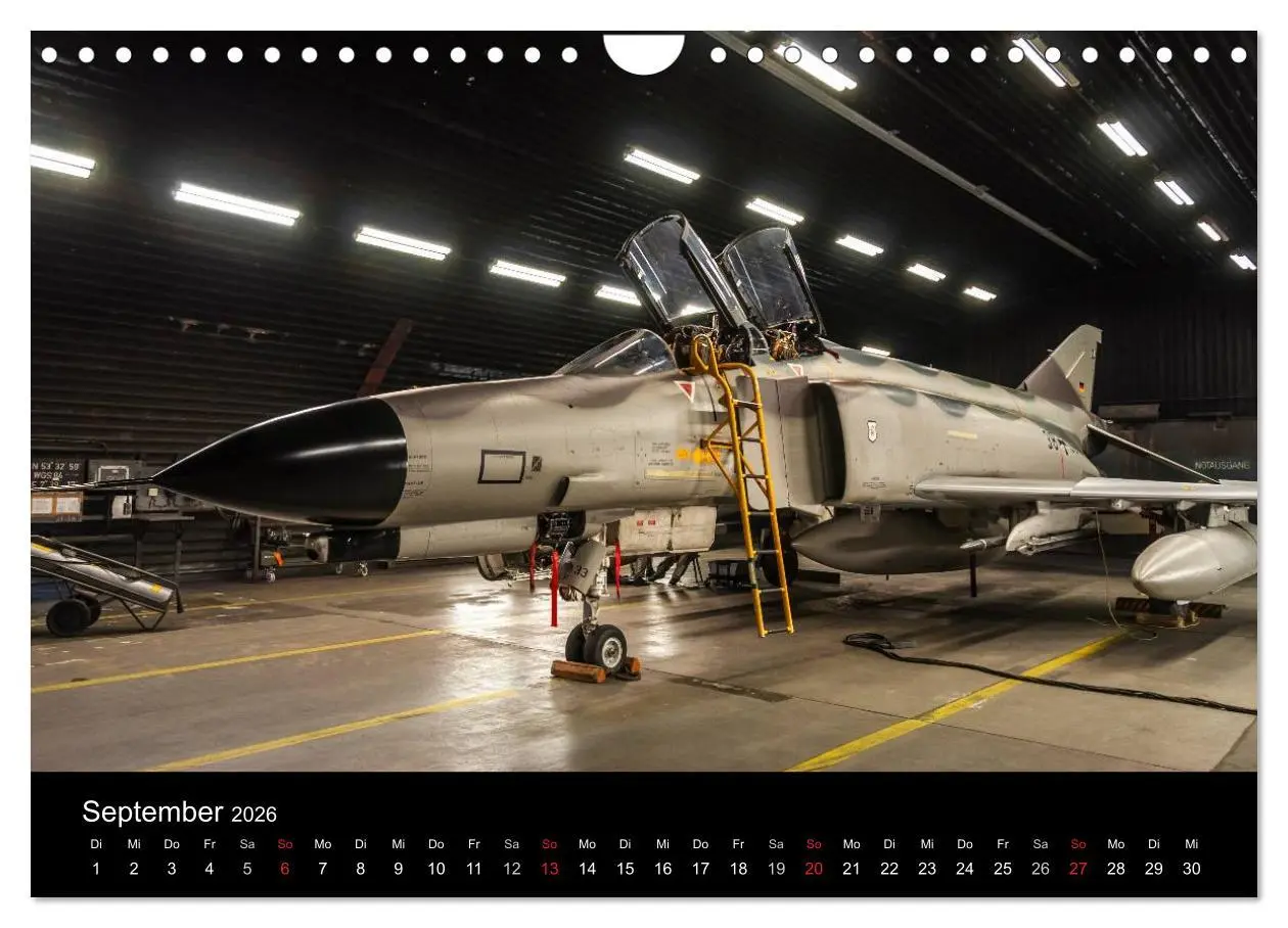 Bild: 9783516136500 | Phantoms bei der Luftwaffe (Wandkalender 2026 DIN A4 quer),...