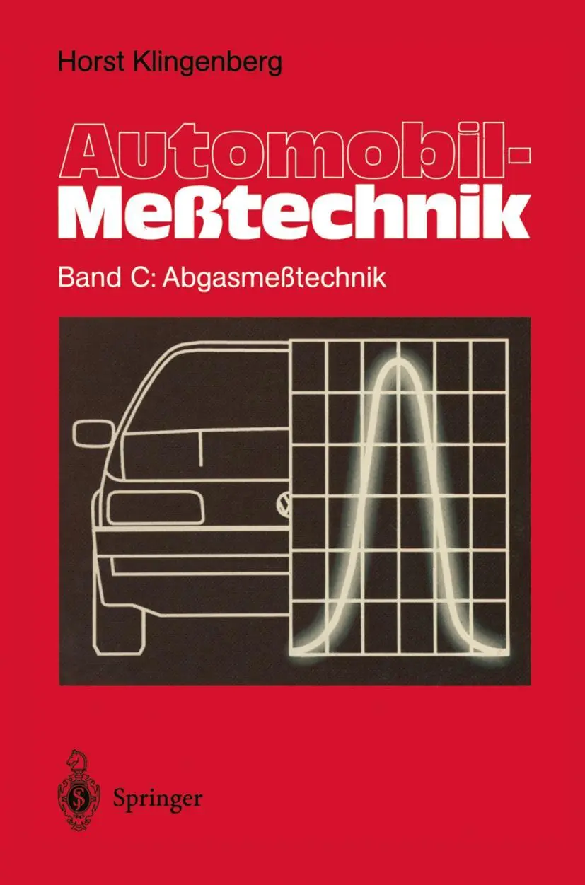 Cover: 9783642796500 | Automobil-Meßtechnik | Band C: Abgasmeßtechnik | Horst Klingenberg